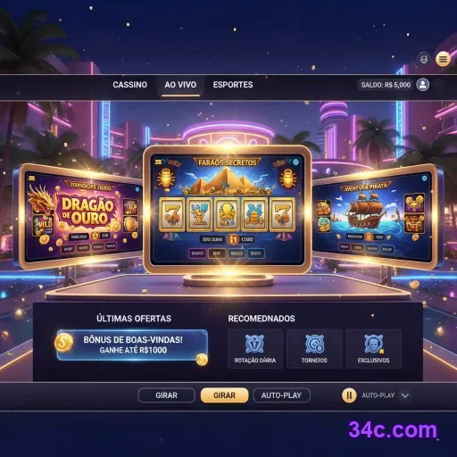 Tela com regras claras de promoções atuais 34c.com